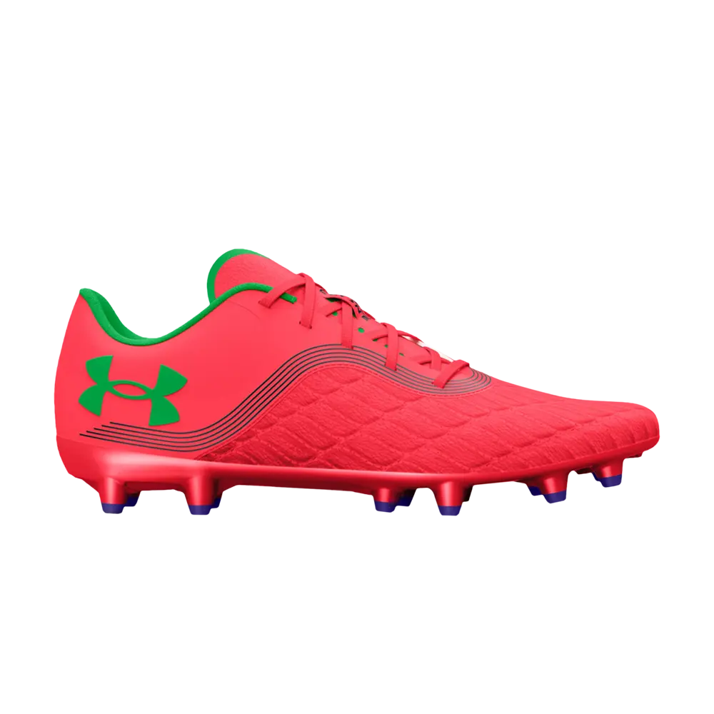 

Кроссовки Wmns Magnetico Pro 3 FG Under Armour, красный