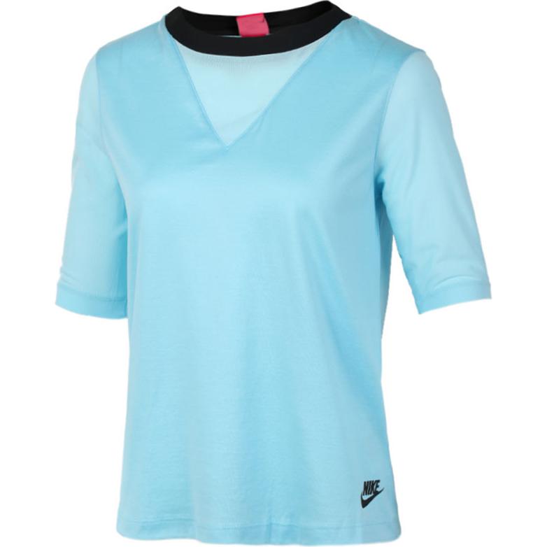 

Футболка спортивная женская синяя Nike