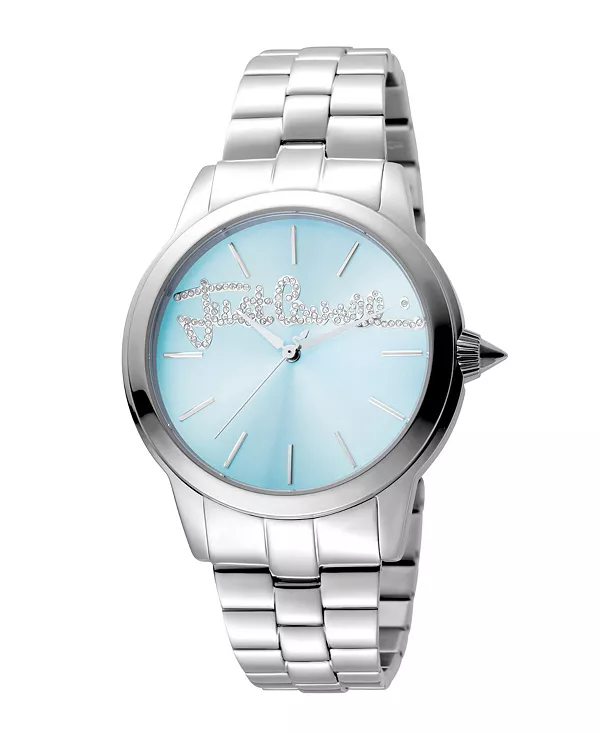 

Женские серебряные часы с браслетом из нержавеющей стали, 36 мм Just Cavalli, silver