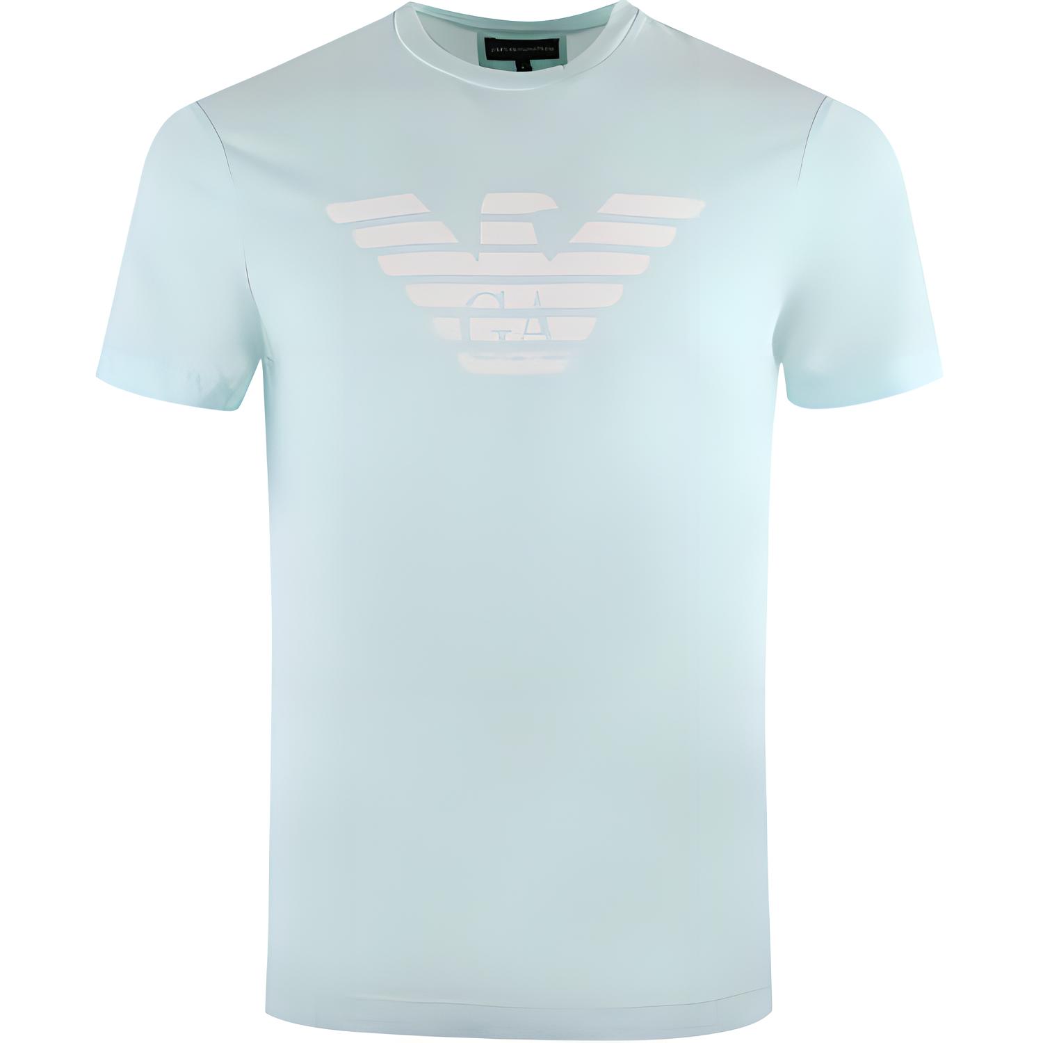 

Футболка мужская Cyan EMPORIO ARMANI, Cyan