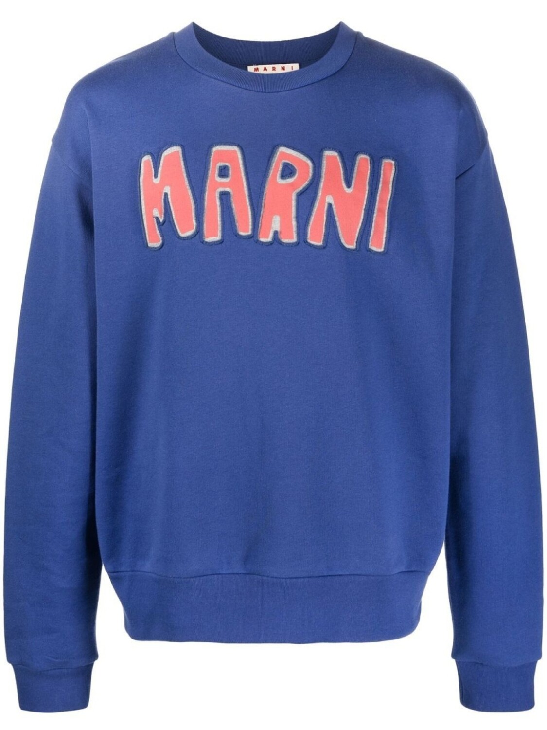 

Marni толстовка с логотипом, синий