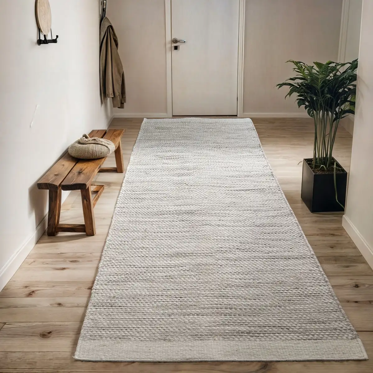 

Myflair Мебель и аксессуары Шерстяной ковер "Wooly Dream", прямоугольный, двусторонний ковер ручной работы, крапчатый, чистая шерсть, гостиная Myflair Möbel & Accessoires 80х250 см, цвет natur