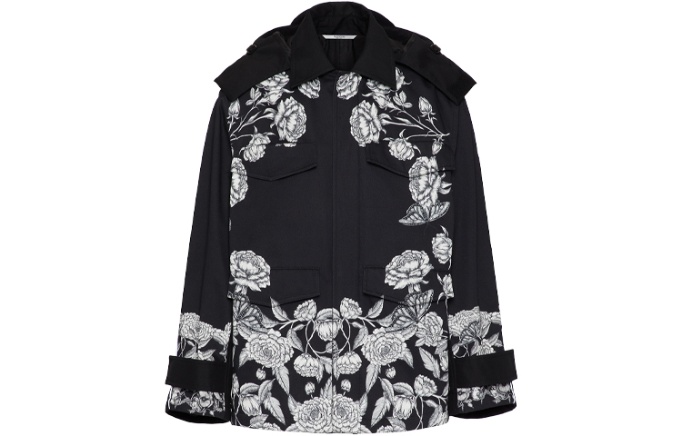 

Valentino Черное мужское пальто, Black