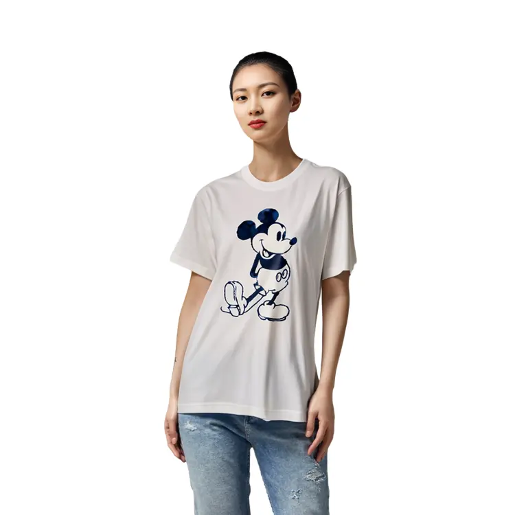 Футболка Disney X унисекс белая Uniqlo, белый — фото 4
