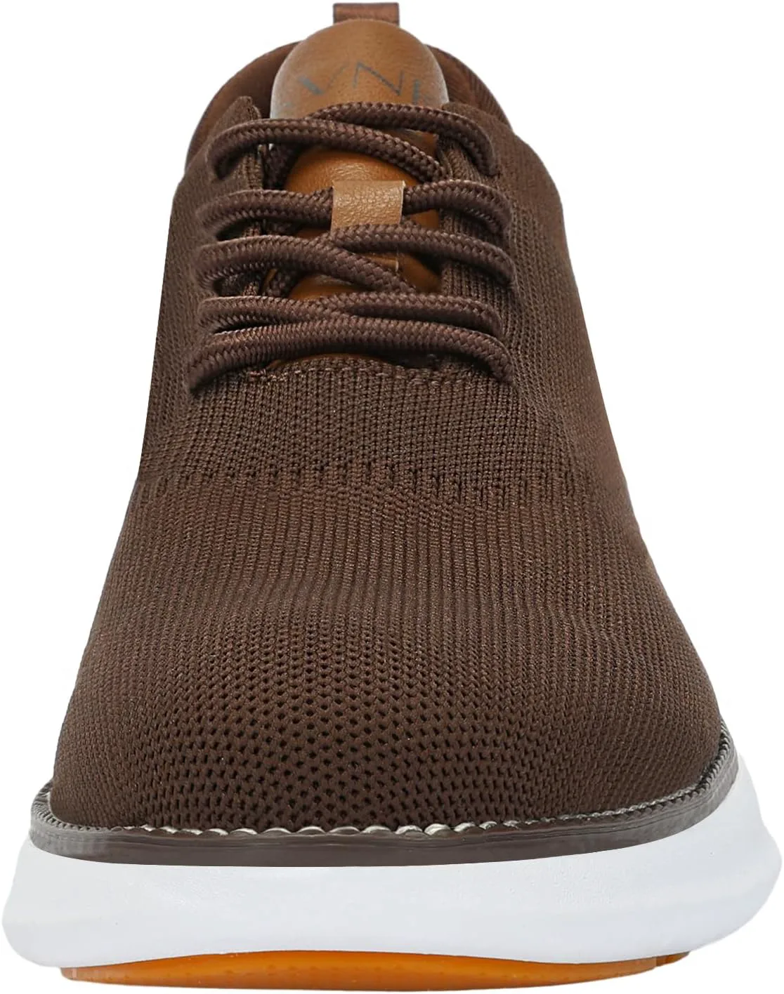 

Мужские сетчатые туфли на шнуровке, повседневные деловые оксфорды, легкие дышащие кроссовки для ходьбы, удобная обувь с толстой подошвой, теннисная обувь SVNKE, темно-коричневый