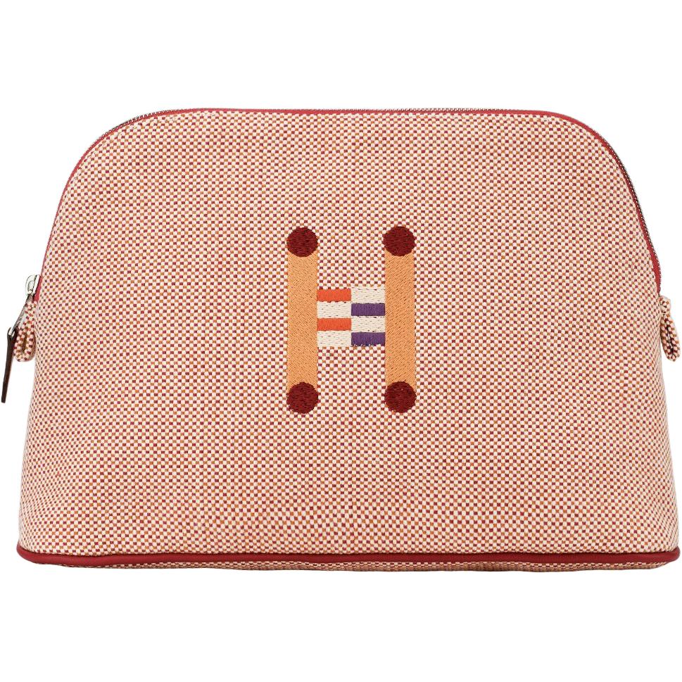 

HERMES Сумка для боулинга женская миниатюрная красно-оранжевая, Red & Orange