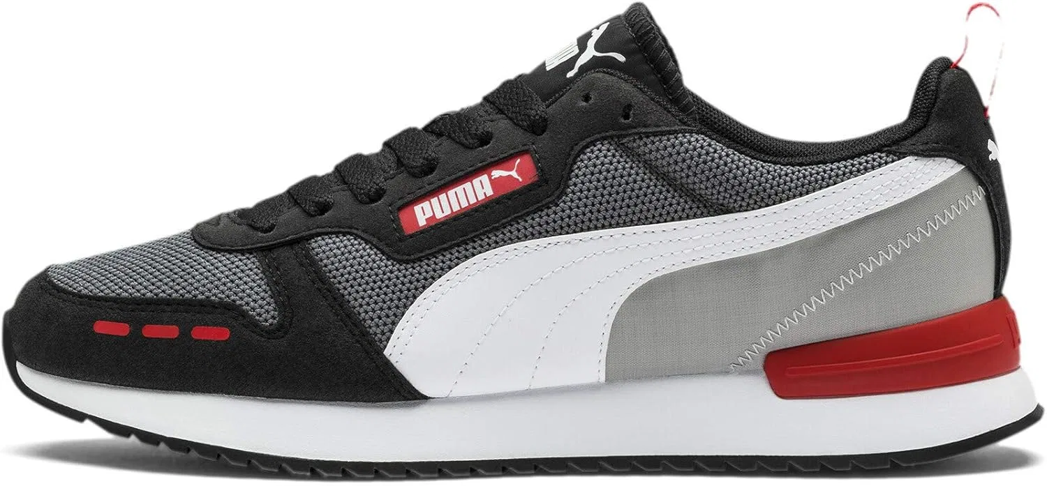 Мужские черные кроссовки Puma R78 — фото 2