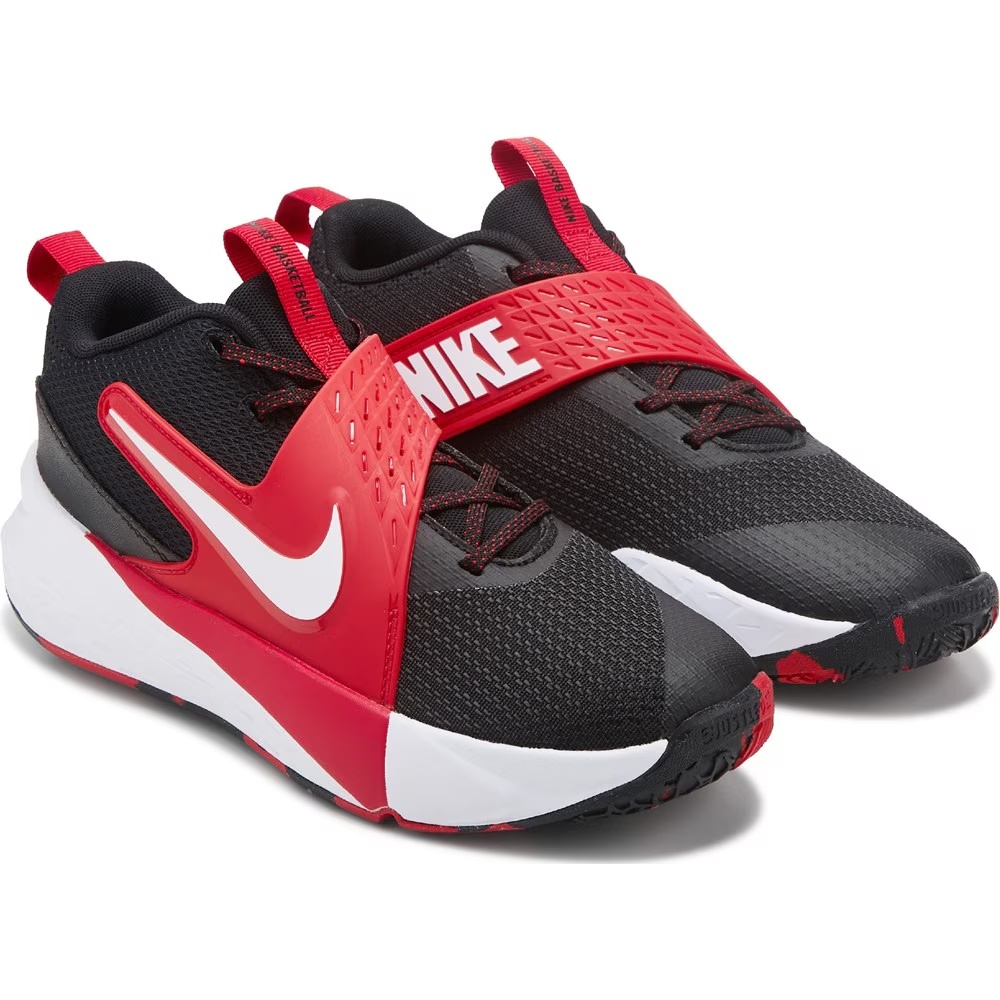 

Детские баскетбольные кроссовки Nike Hustle 12 для старших детей, black/red