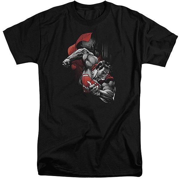 

Футболка с принтом Superman my city adult tall Licensed Character