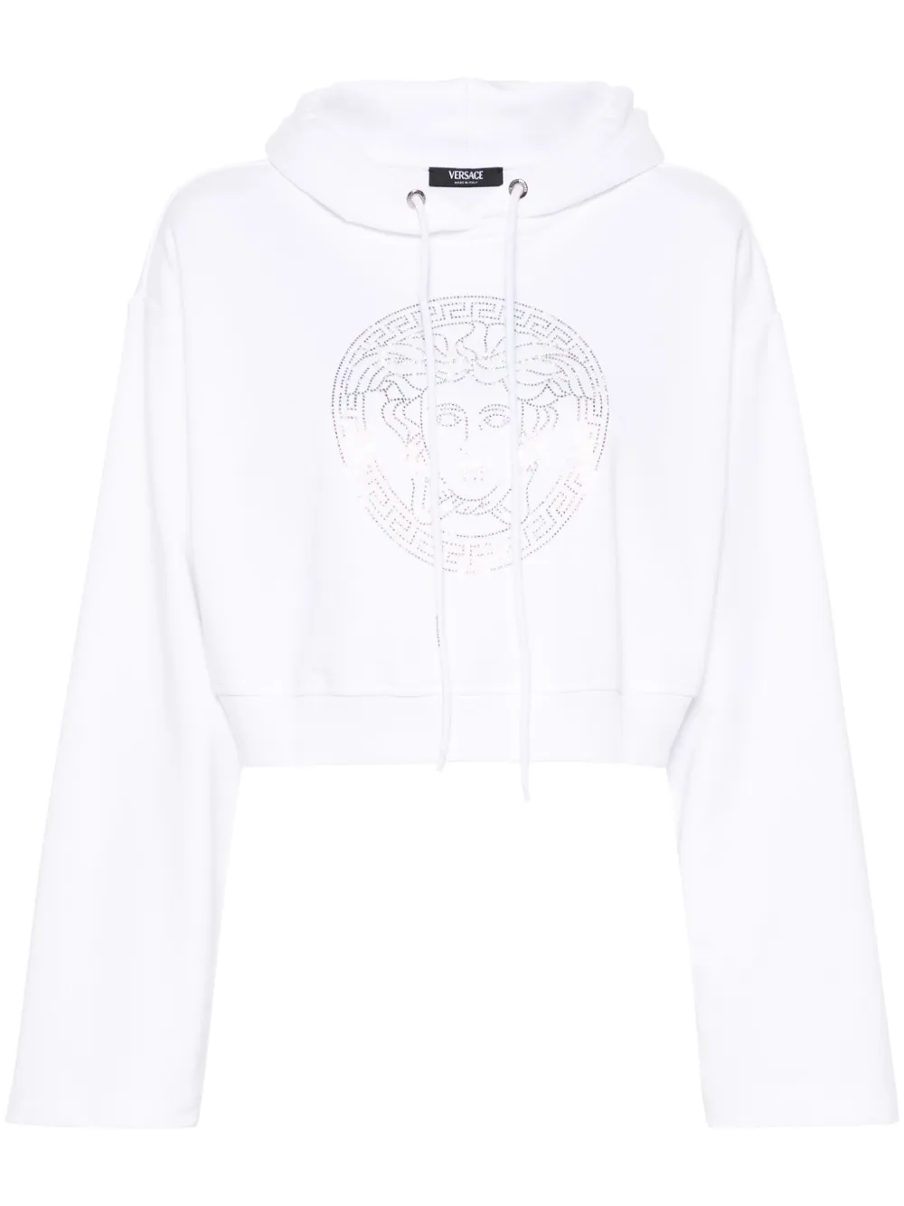 

Худи с декором Medusa VERSACE, белый