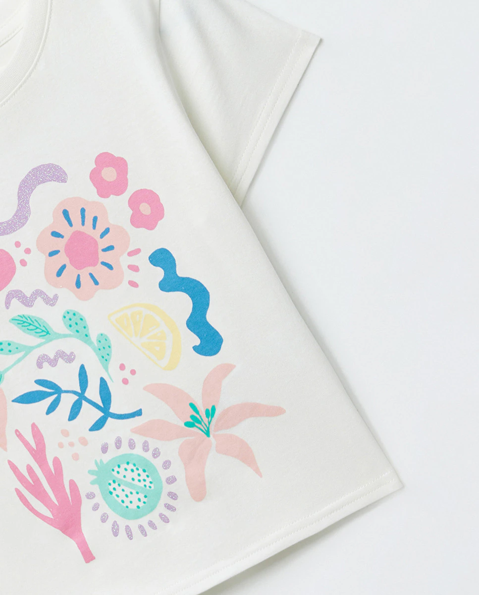 

Футболка с принтом Sfera, белый