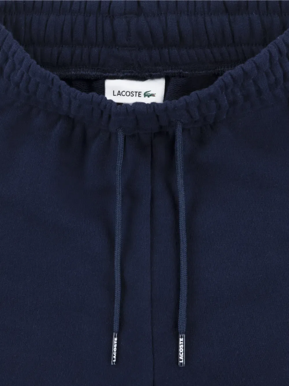 Брюки с логотипом на шнуровке Lacoste Kids, синий — фото 3
