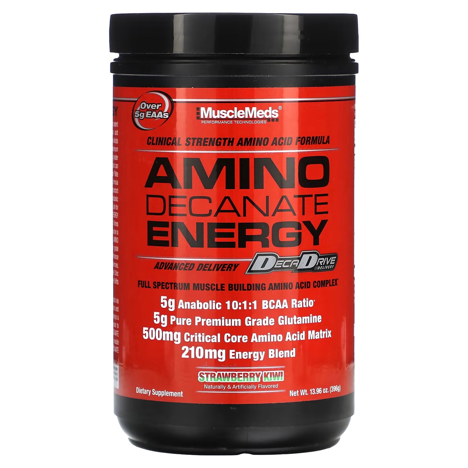 

Добавка MuscleMeds Amino Decanate Energy, клубника и киви