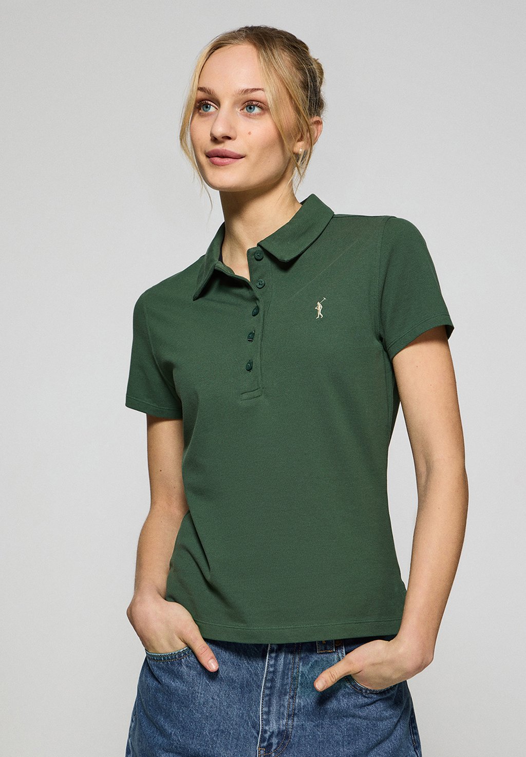 

Рубашка поло BUTTONS RIGBY GO PEREIRA Polo Club, зеленый