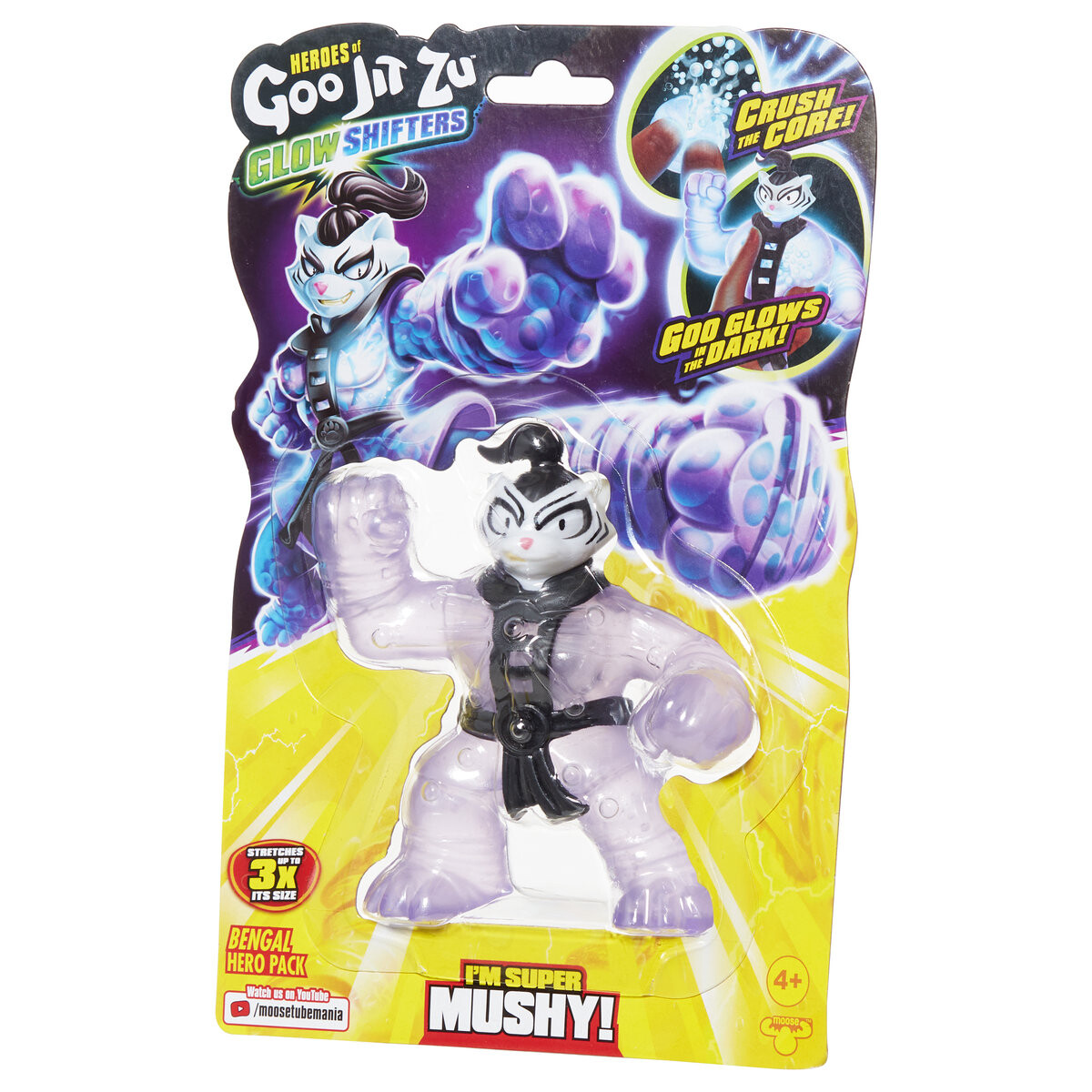 

Фигурка Goo Jit Zu, Glow Shifters - Tritops