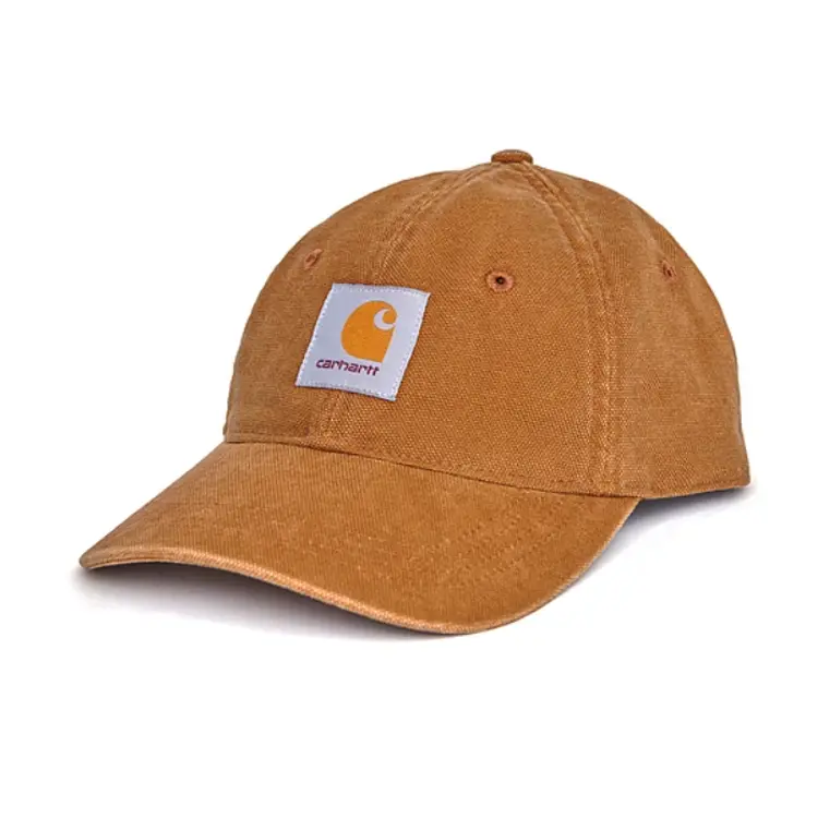 

Carhartt WIP Хлопковая бейсболка унисекс кофейного цвета, Coffee