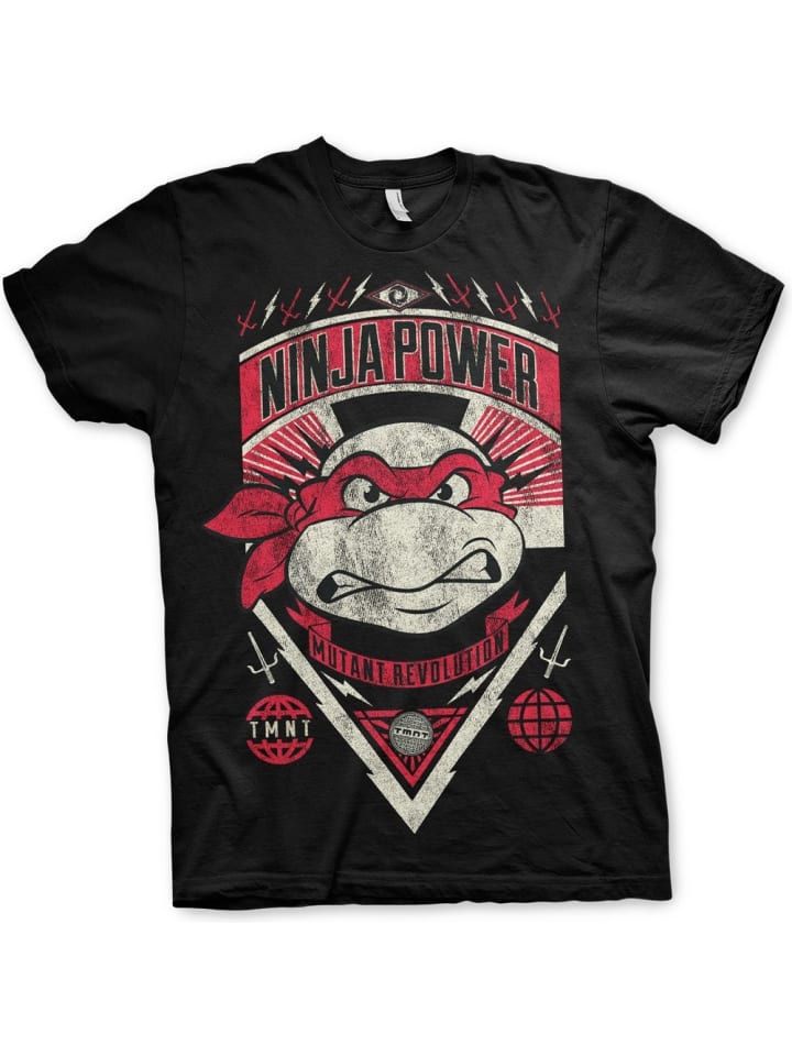 

Футболка черного цвета Teenage Mutant Ninja Turtles, Черный, Футболка черного цвета Teenage Mutant Ninja Turtles