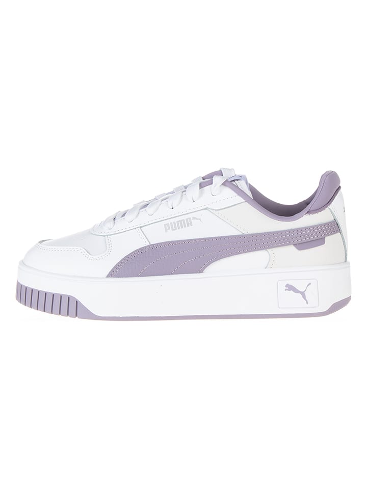 

Кроссовки на шнуровке Carina Street Puma, цвет weiß/lila