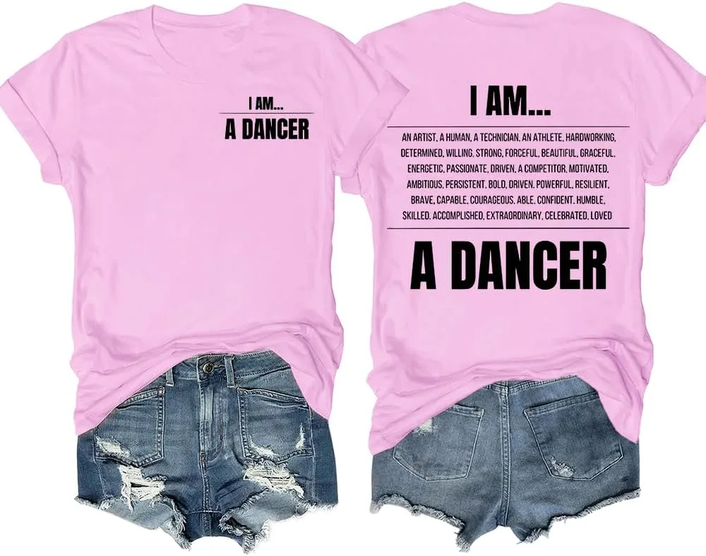 Футболка unisex i am a dancer