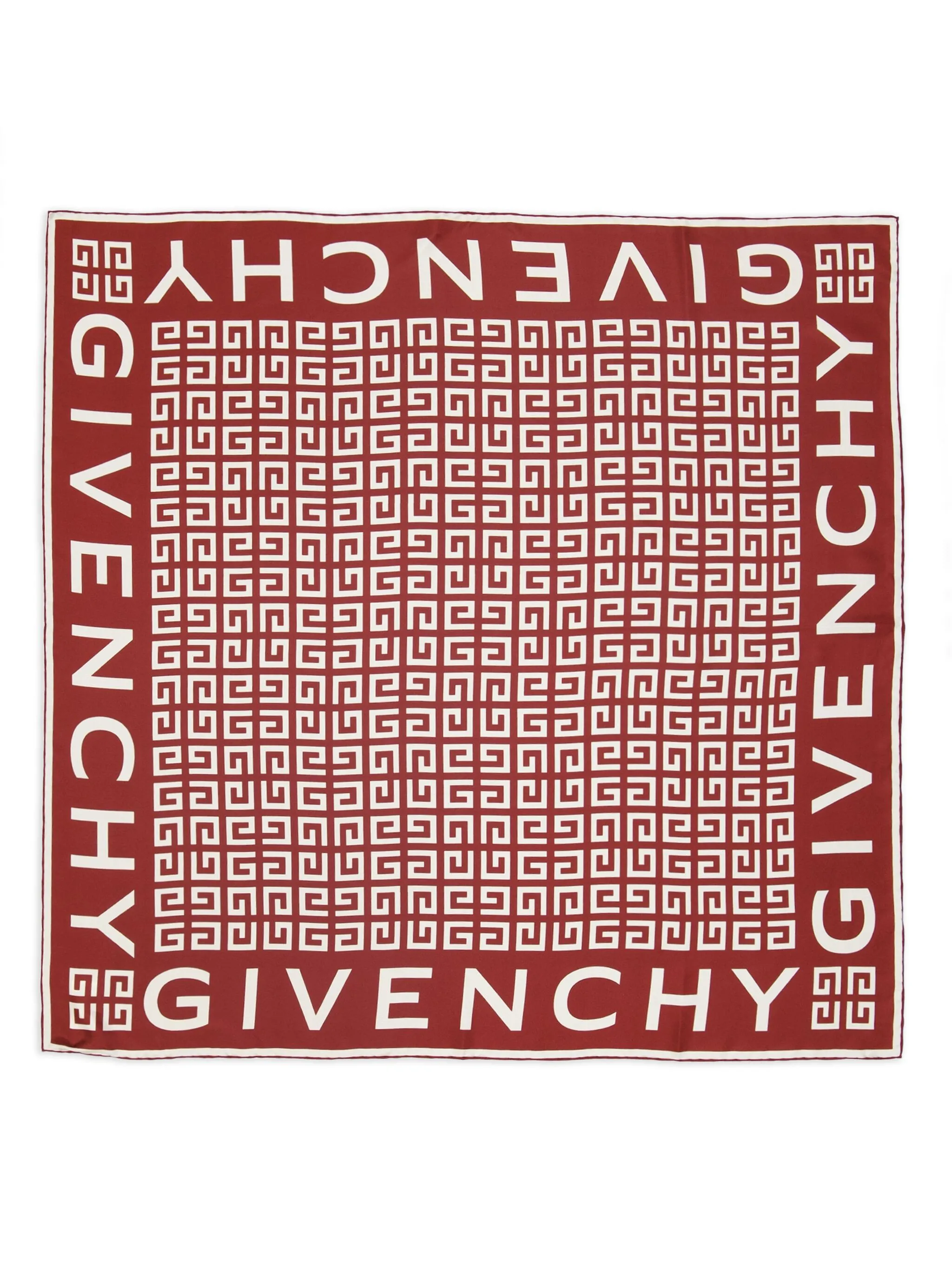

Платок с принтом 4G Givenchy, красный