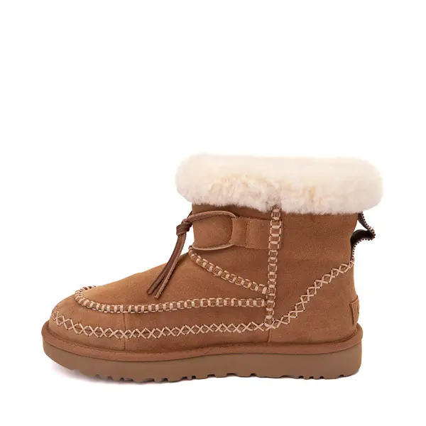 Ботинки женские UGG Classic Mini Alpine, коричневый