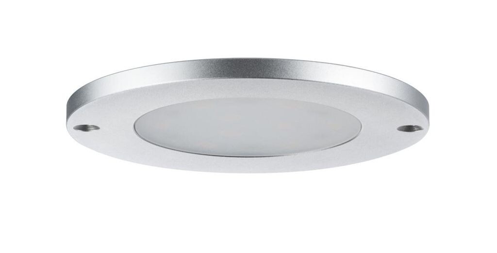 

Paulmann 93562 комплект накладных светильников для мебели Leaf круглый LED 3x4W 15VA 230/12V 80mm матовый алюминий/алюминий, серебро
