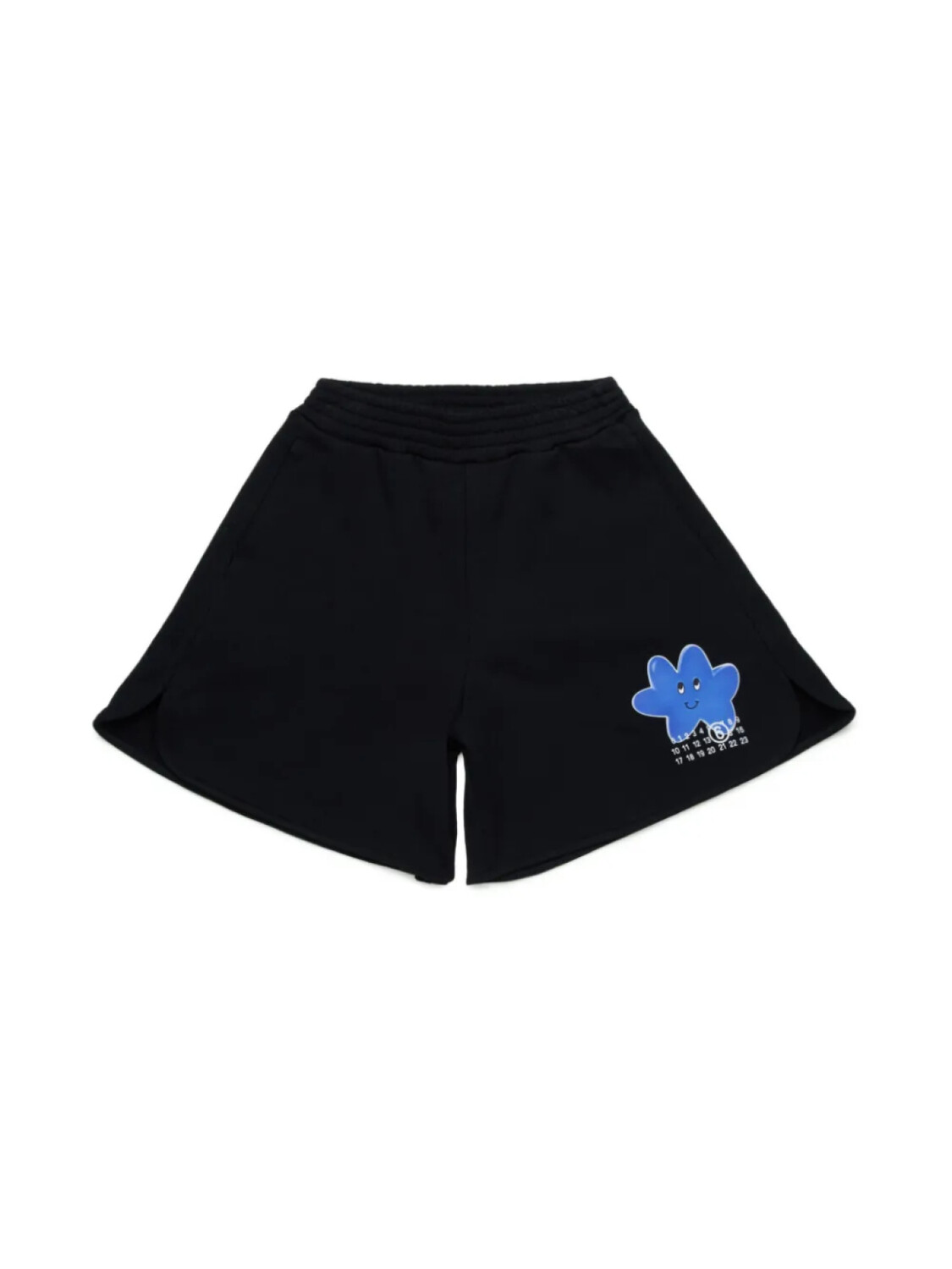 

MM6 Maison Margiela Kids шорты Numbers, черный