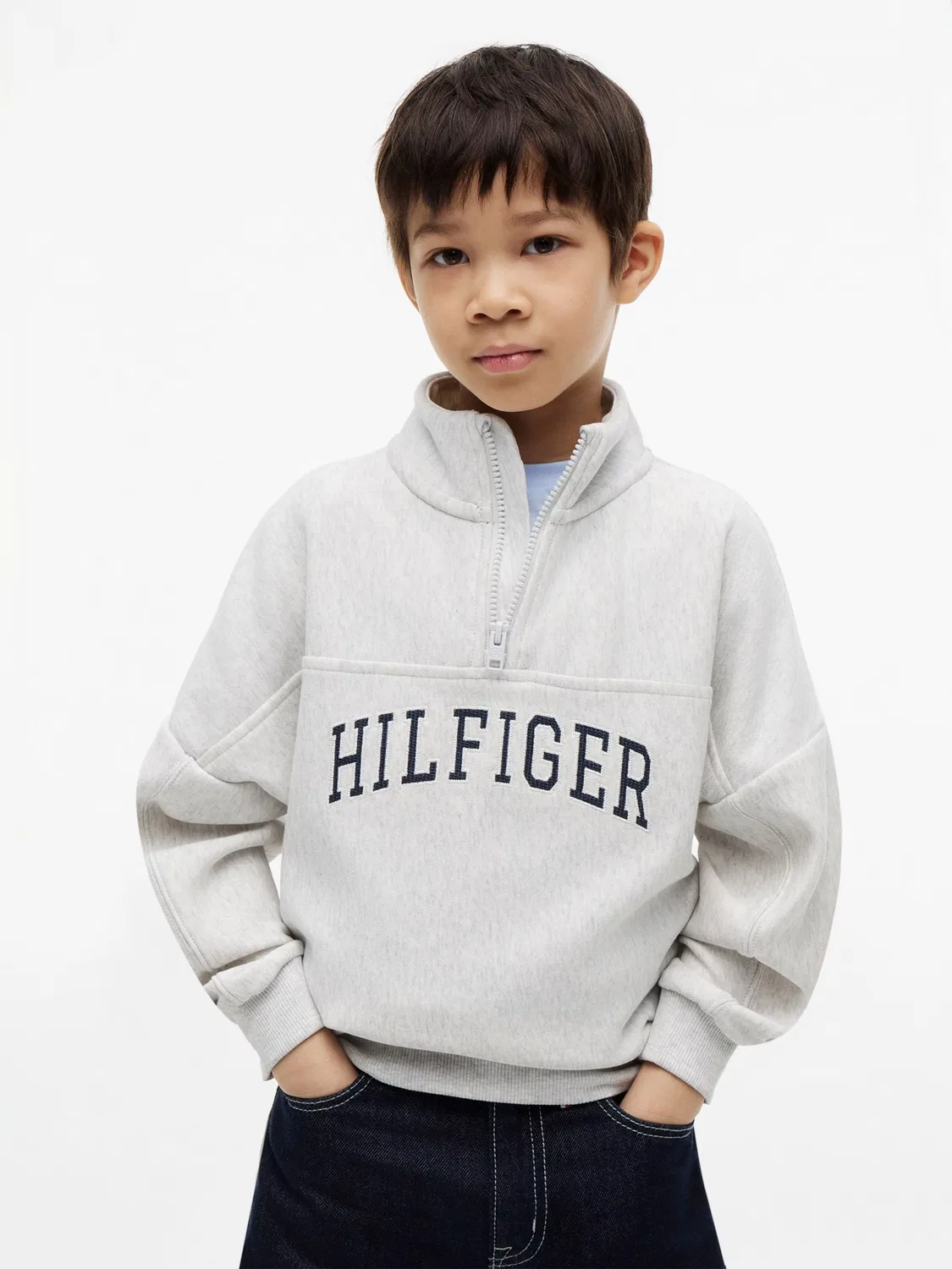 Толстовка Tommy Hilfiger, Grey — фото 3