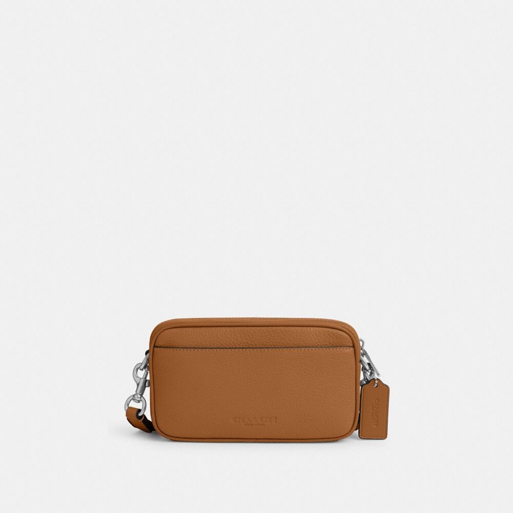 

Сумка кросс-боди COACH Jayden Crossbody, цвет Silver/Light Saddle, Серебристый, Сумка кросс-боди COACH Jayden Crossbody, цвет Silver/Light Saddle