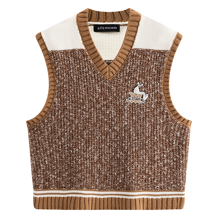 

Свитер-майка Caramel для мужчин PEACEBIRD MEN, caramel оранжевый 1