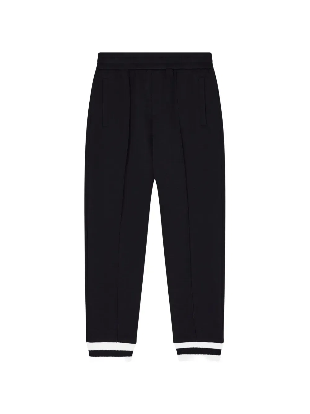 Брюки с ребристой отделкой Emporio Armani Kids, синий