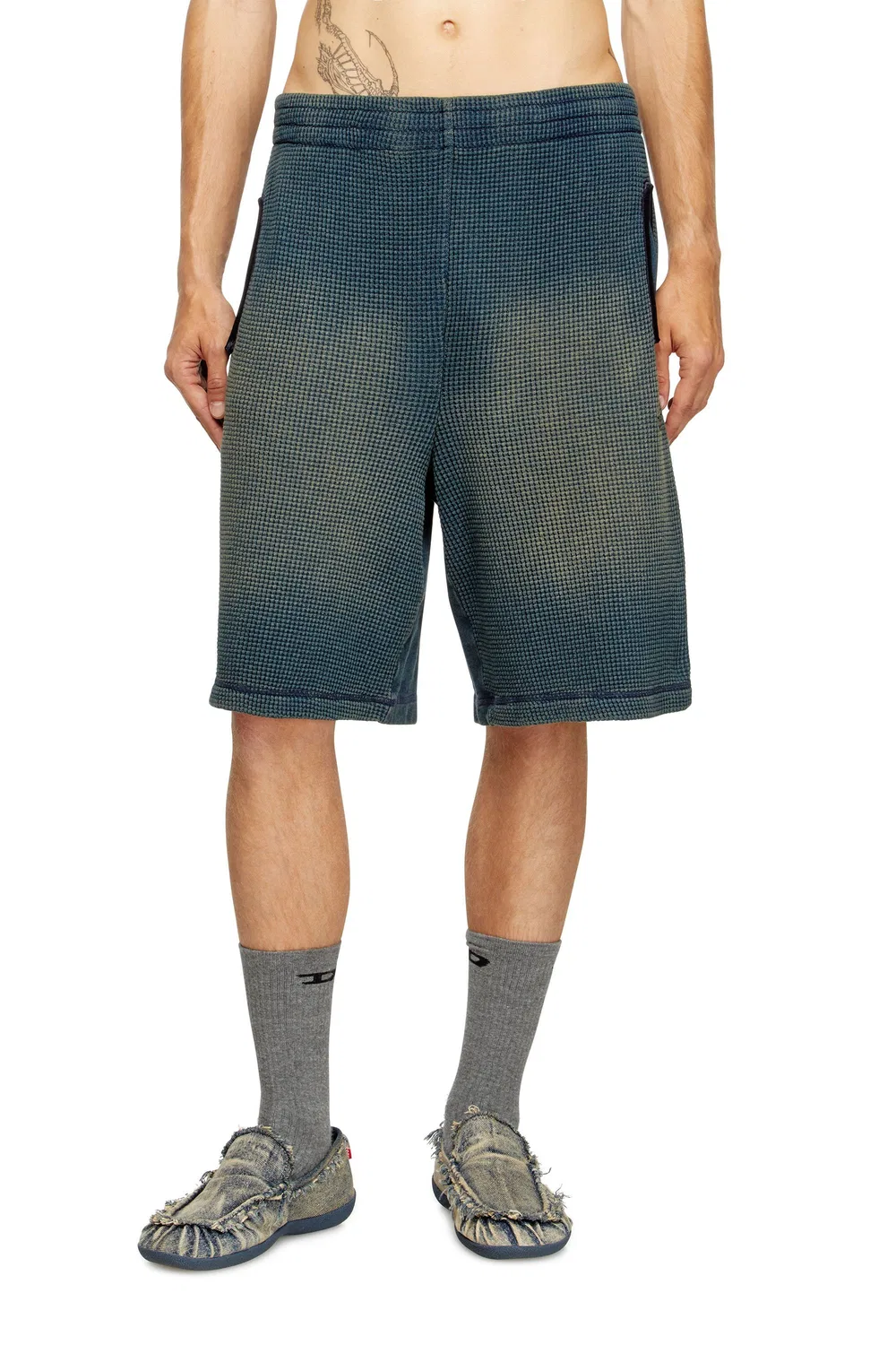 Мужские шорты P-WAFY-SHORT Diesel, Indigo Blue