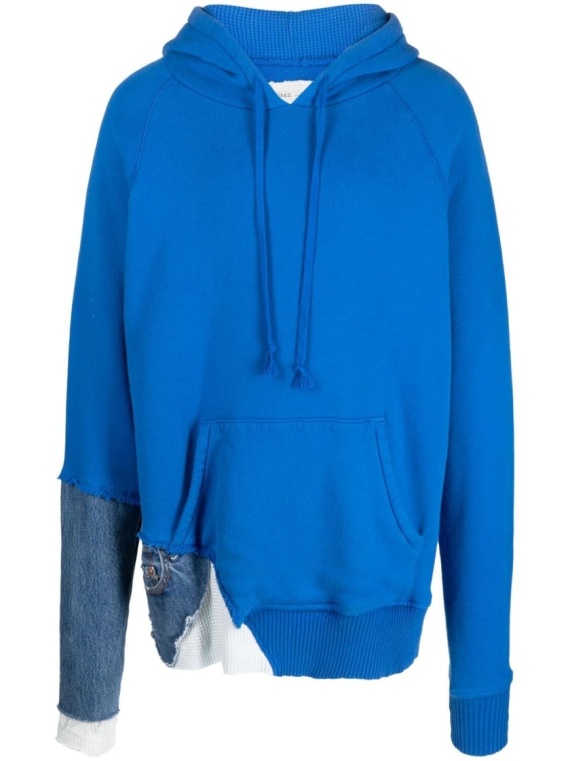 

Greg Lauren худи Fragment со вставками, синий