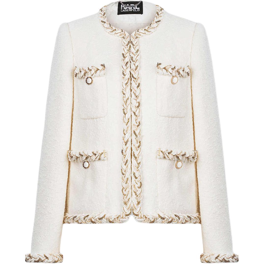 

KARL LAGERFELD / Karl Lagerfeld Jeans Куртка KARL LAGERFELD женская белая