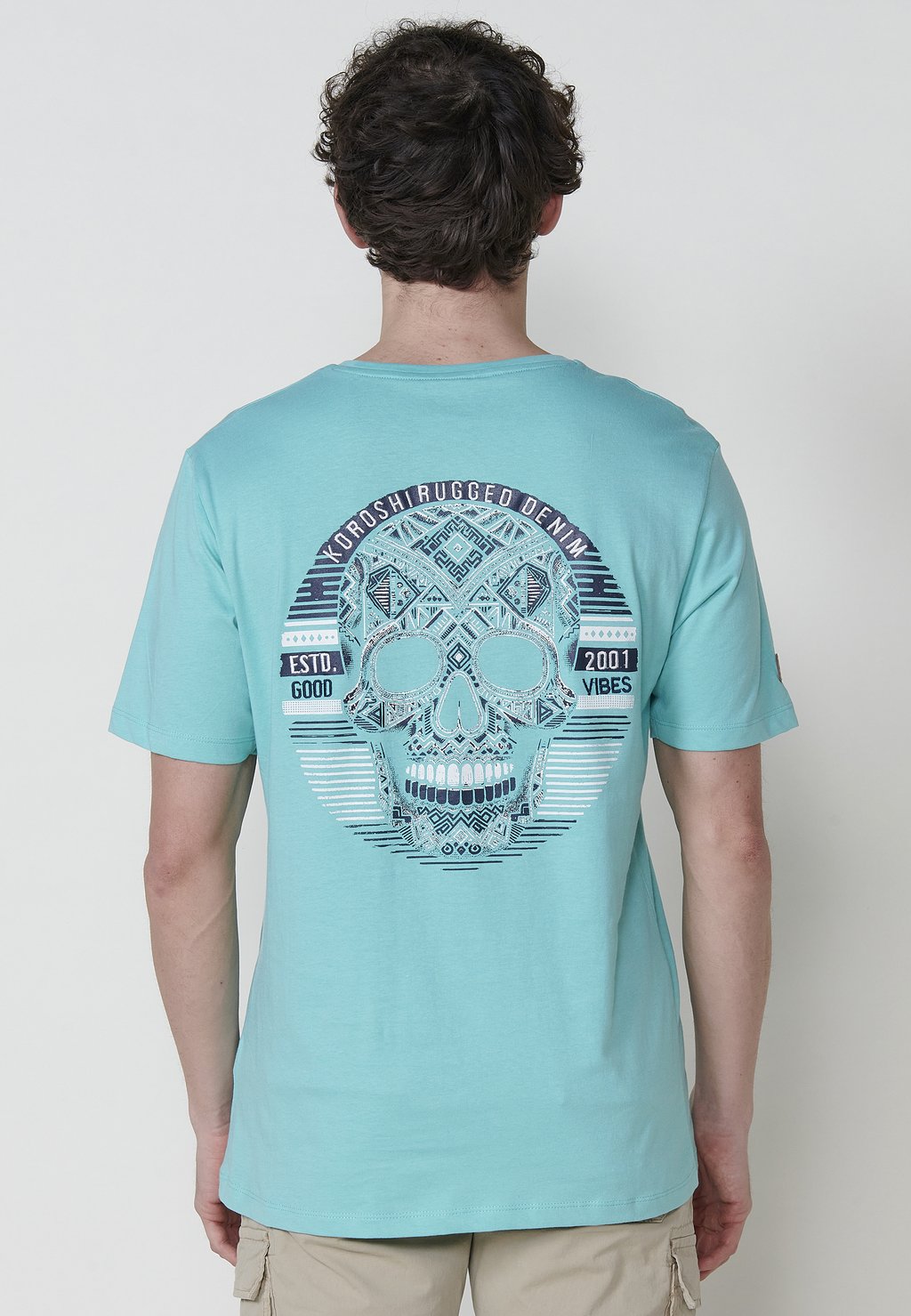 

Футболка с принтом SHORT-SLEEVED Koroshi, мятный