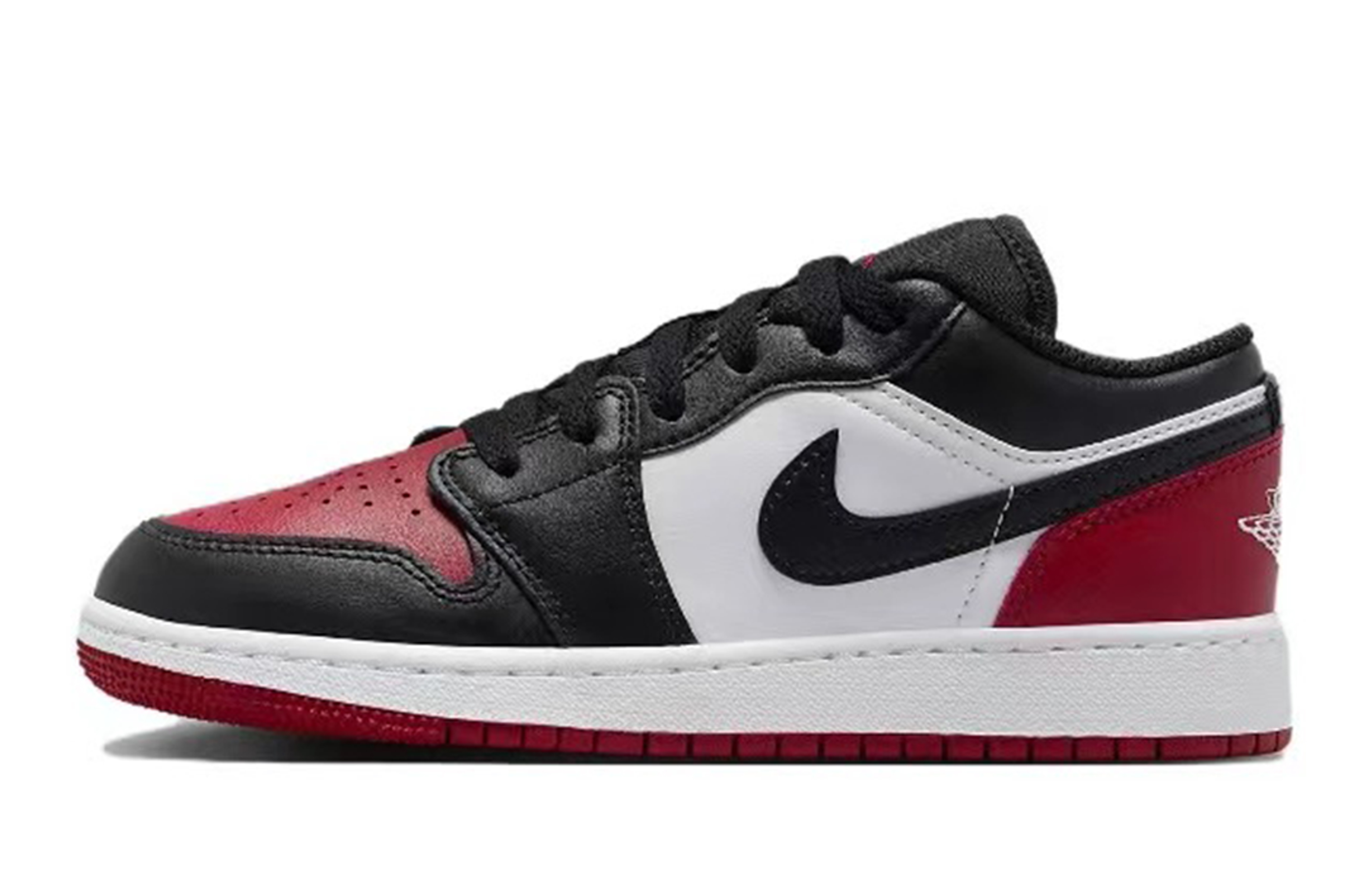 

Кроссовки Air Jordan 1 Vintage Basketball Shoes Women's Low-top Red/white, черный/красный/белый/серебряный