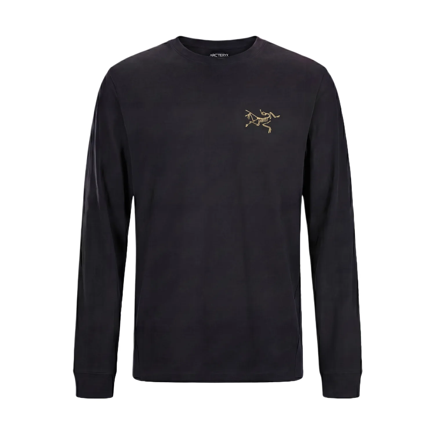 Arcteryx Футболка KRAGG Unisex черная/24k черная с круглым вырезом — фото 3