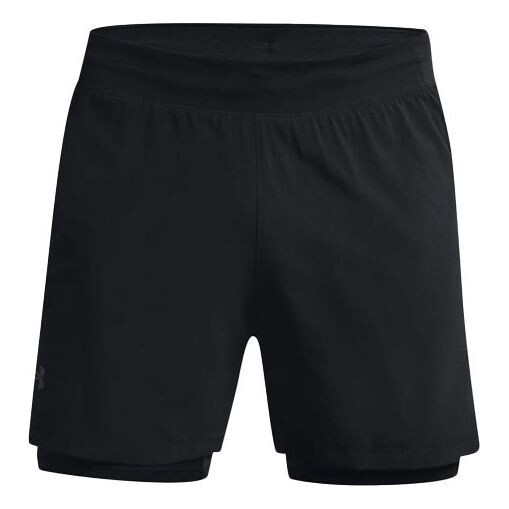 

Шорты iso-chill run 2n1 shorts 'black' Under Armour, черный