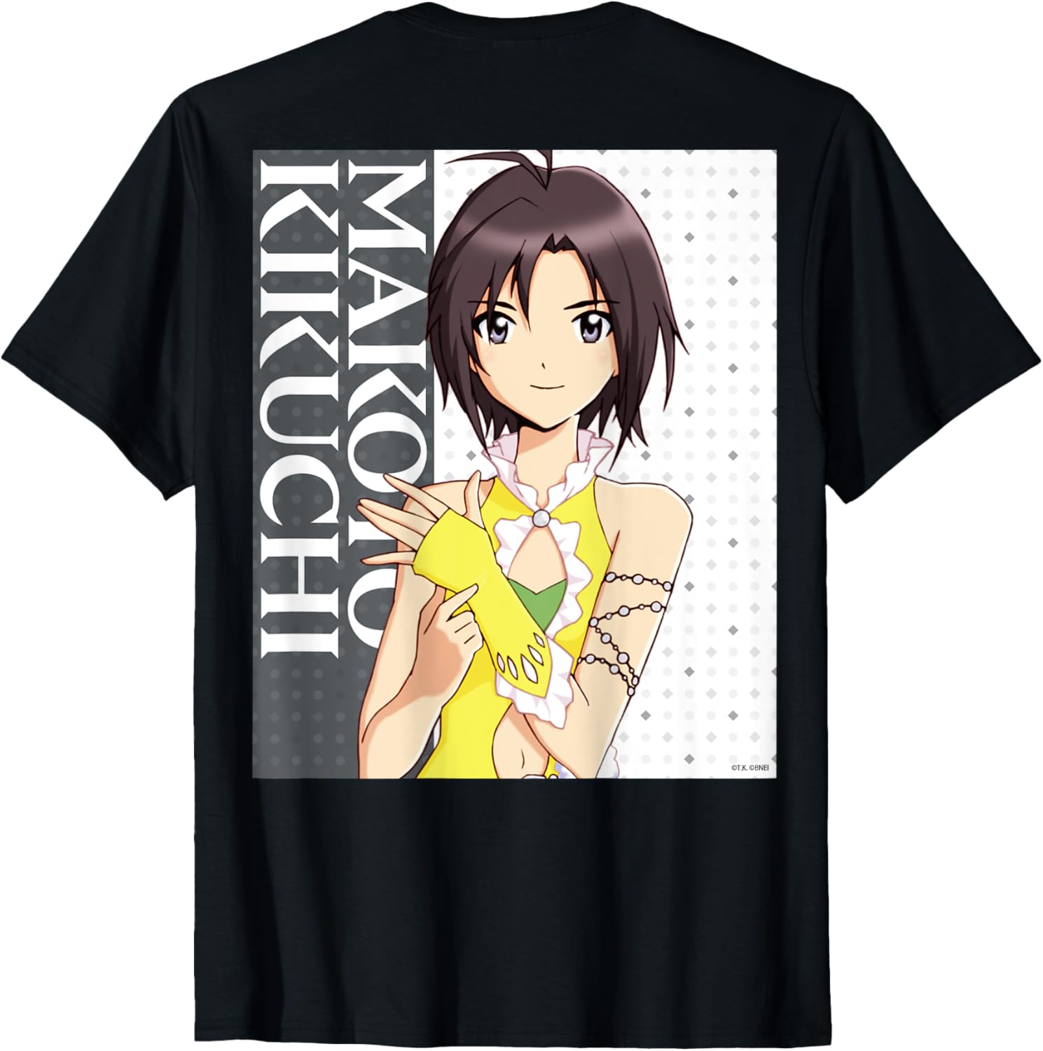 

Футболка Idol Master 2 Kikuchi Shin (с принтом на спине) Bandai Namco Entertainment Inc., черный