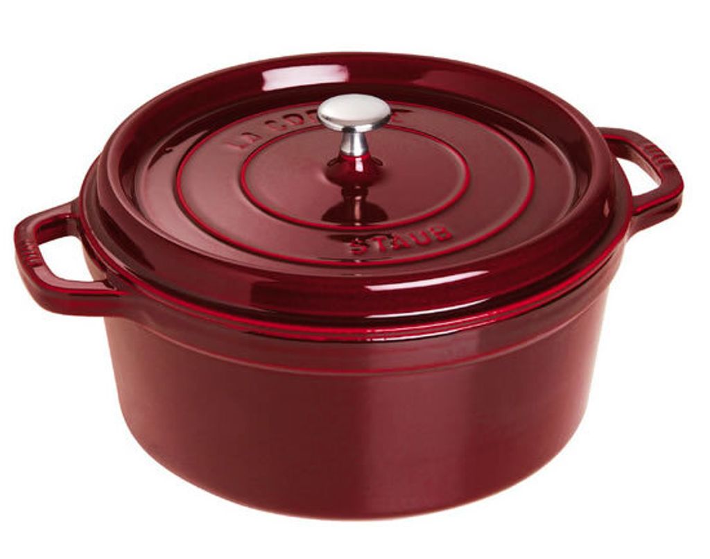 

STAUB Кокот круглый 26 см Гренадин Красный