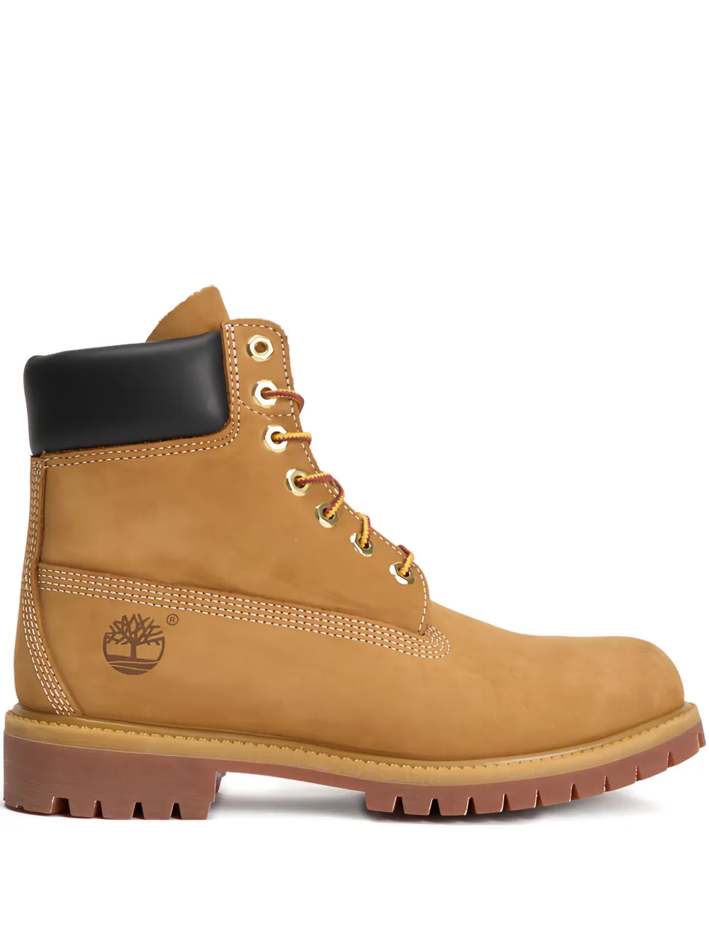 

Премиальные кожаные ботинки на шнуровке Timberland, коричневый