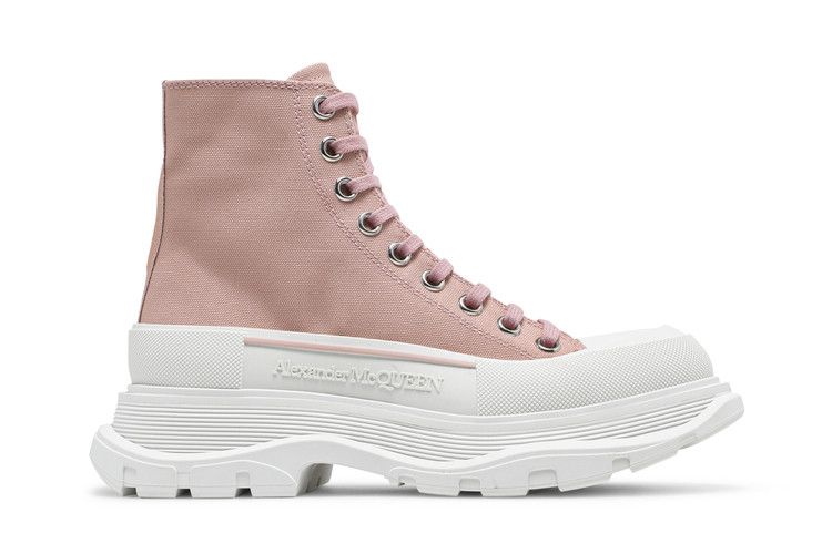 Кроссовки Alexander McQueen Alexander McQueen Wmns Tread Slick Boots 'Magnolia', розовый — фото 2