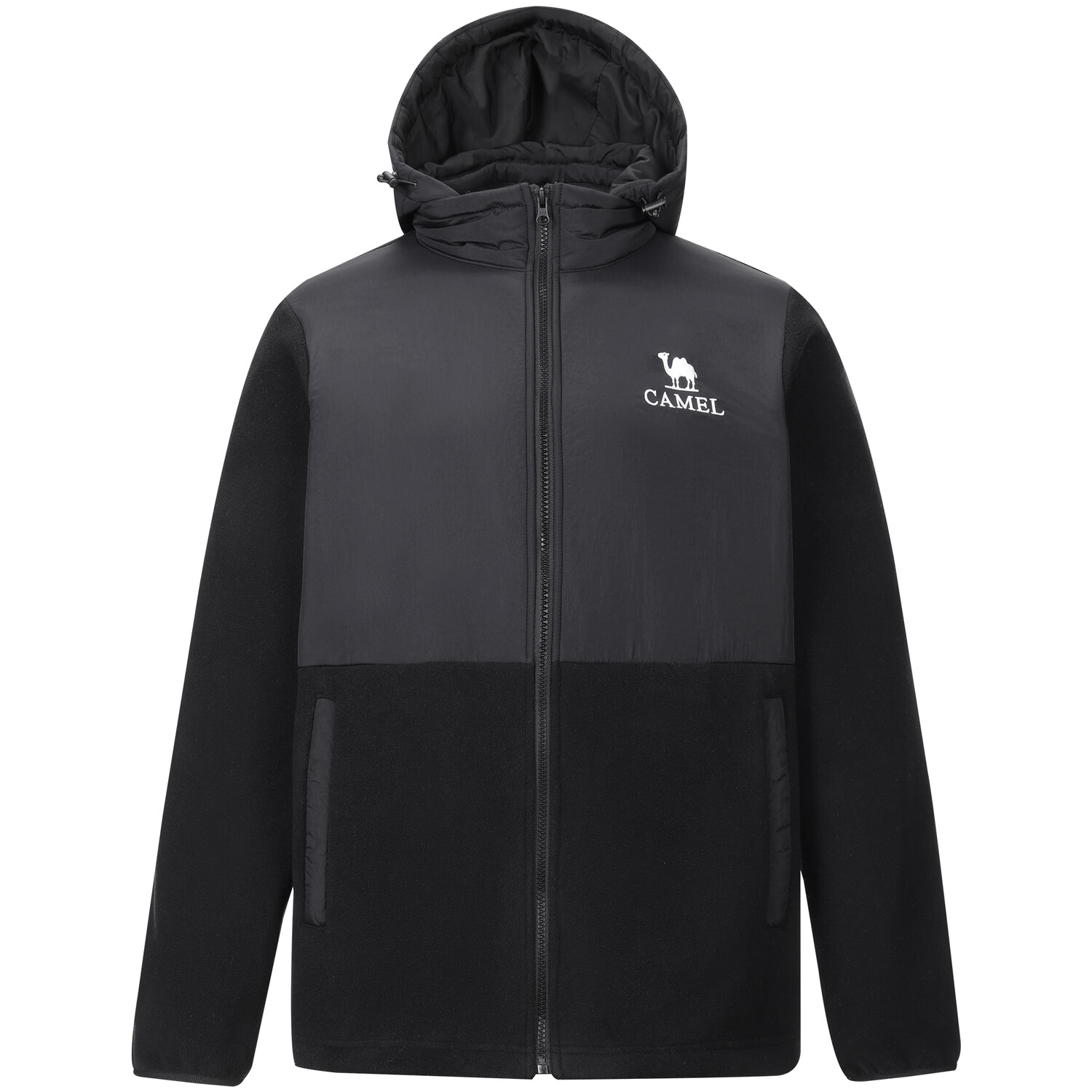 

Теплая флисовая куртка из флиса для мужчин Camel, цвет Phantom Black
