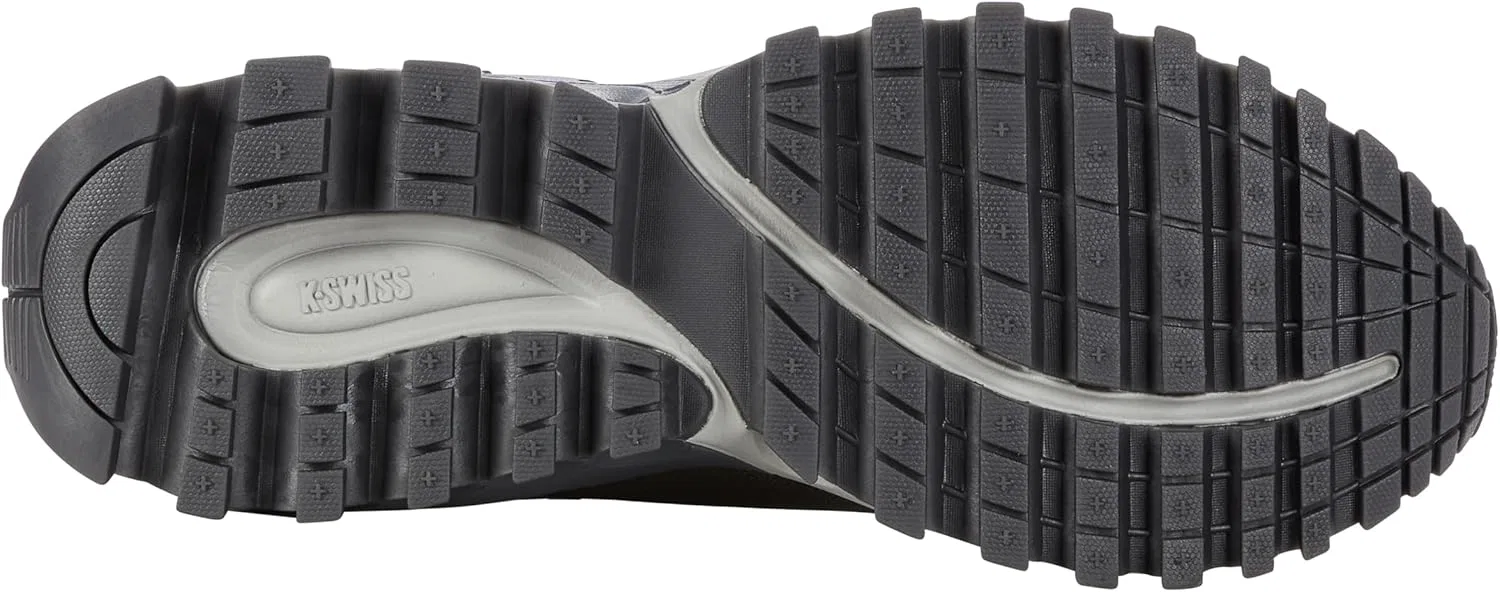 Мужские кроссовки K-Swiss Tubes GripSneaker, Shrkskn Stl Gry Chrc — фото 4
