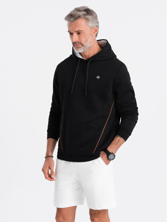 

Толстовка regular fit Ombre, черный