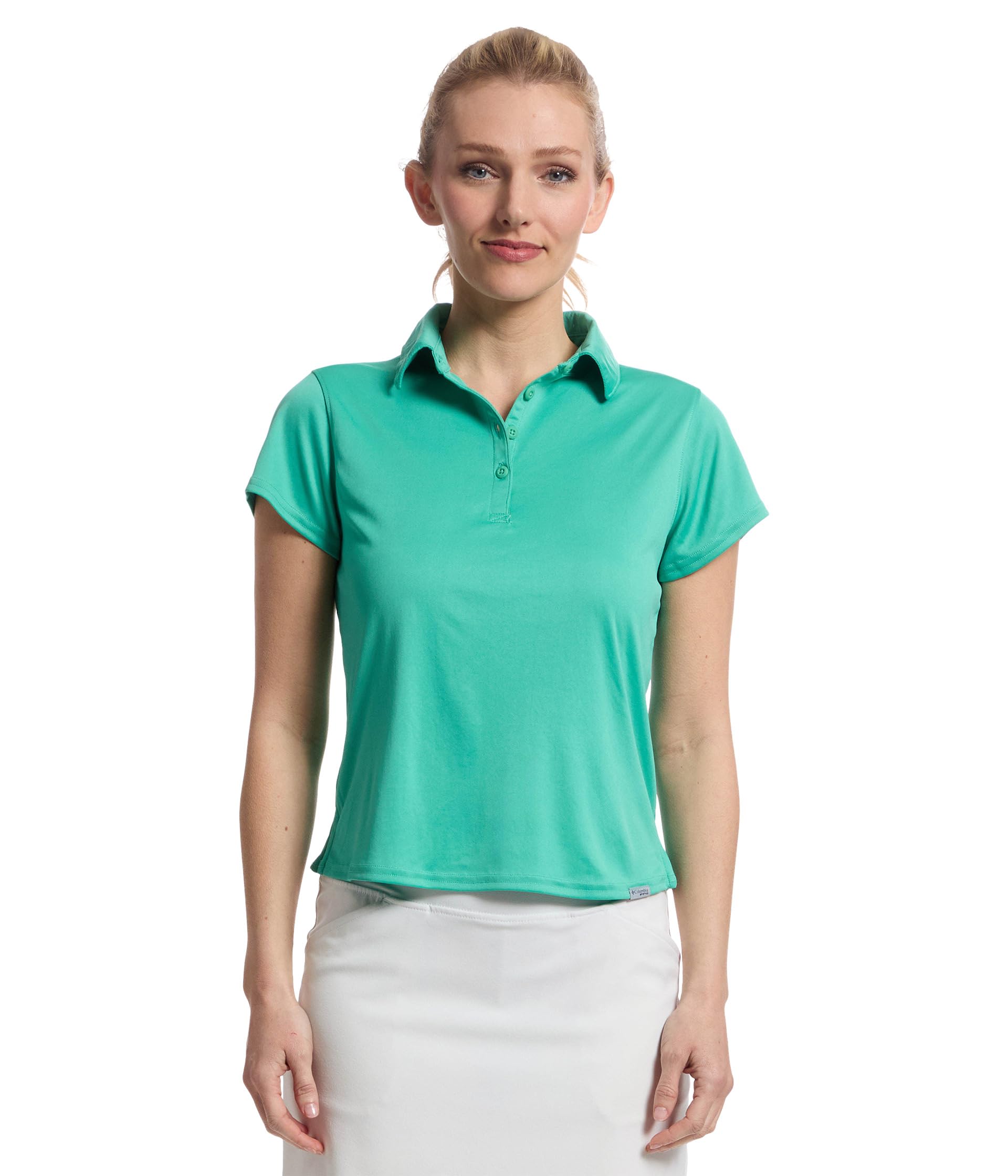 

Футболка Columbia Tidal Tee Short Sleeve Polo, Glaze Green