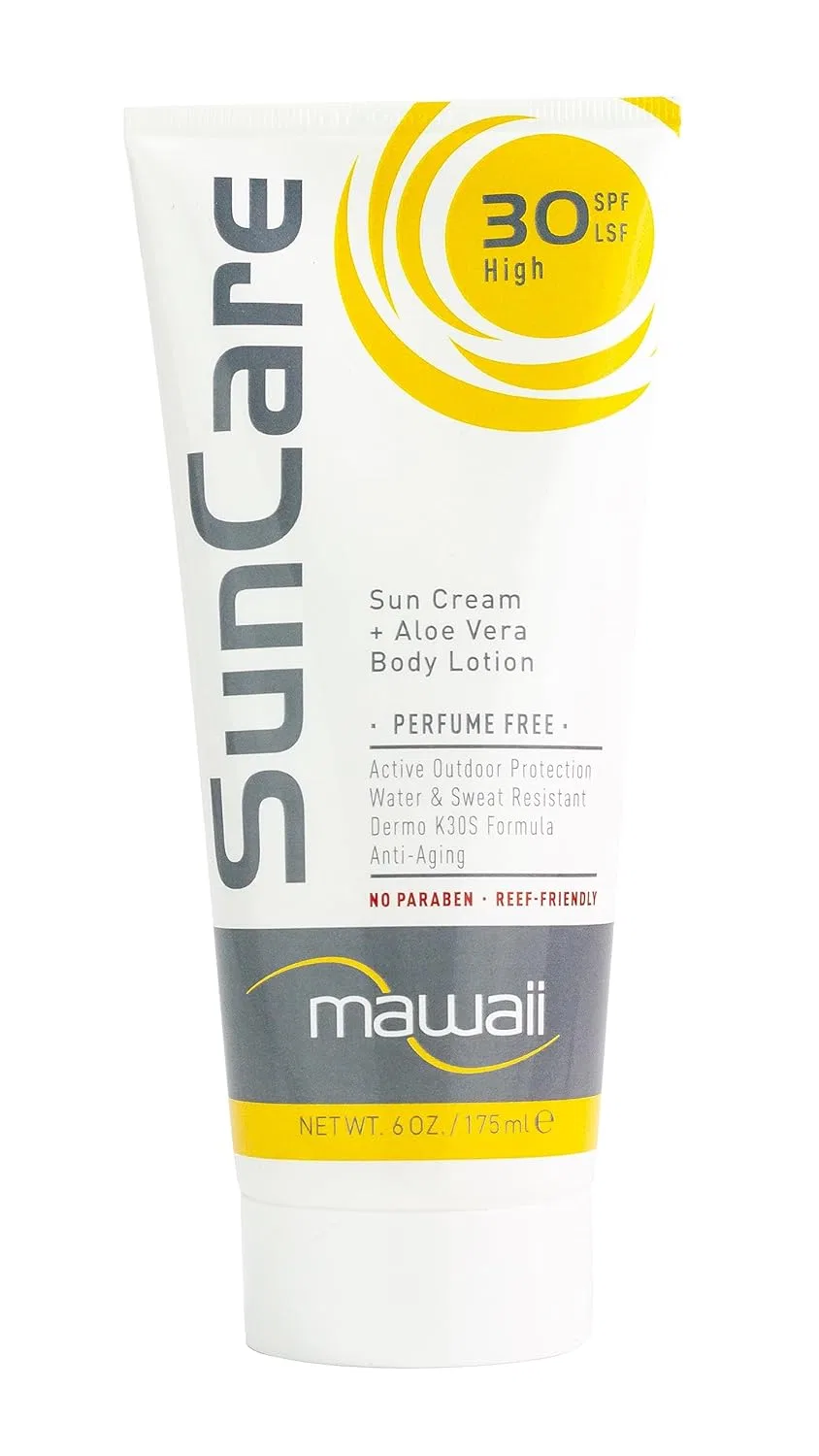 Антивозрастной солнцезащитный крем SPF 30 для спорта на открытом воздухе от Mawaii Mawaii