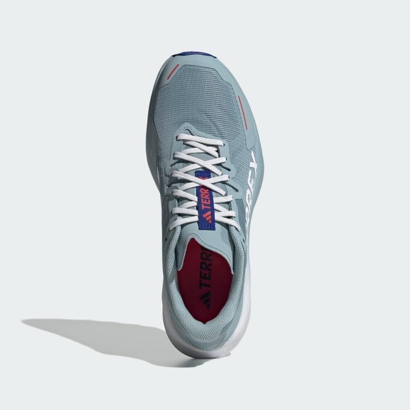Мужские трейловые кроссовки Adidas Terrex Agravic 3, белый/голубой/серый — фото 2