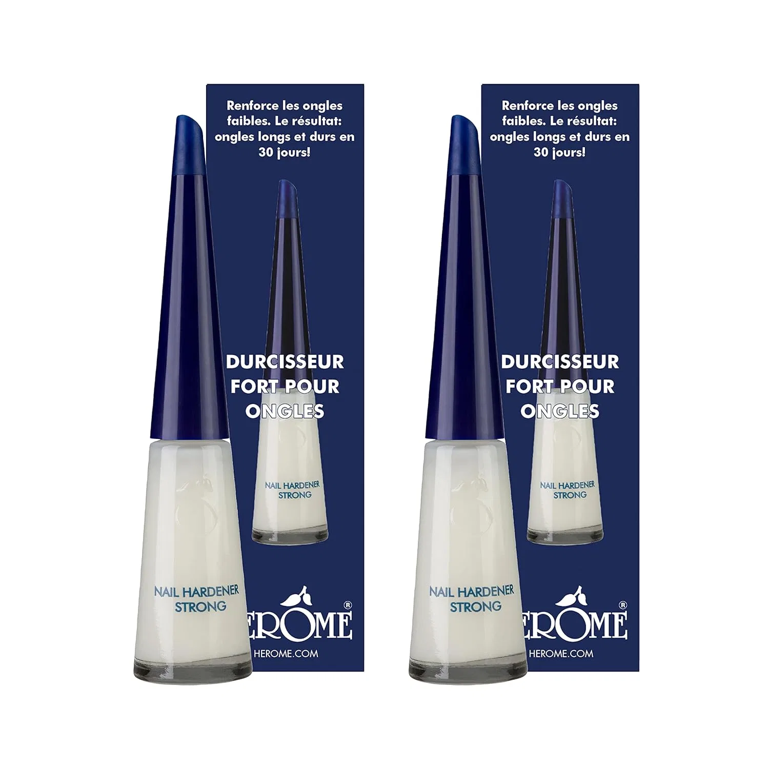 Набор из 2 средств для укрепления ногтей Herome Strong, 2 x 10 мл Herome, Pack Of 2