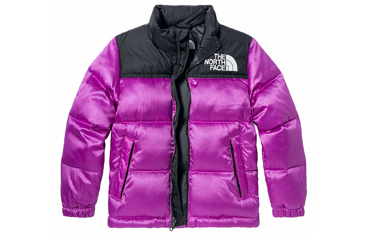 

Детский пуховик THE NORTH FACE, цвет Purple